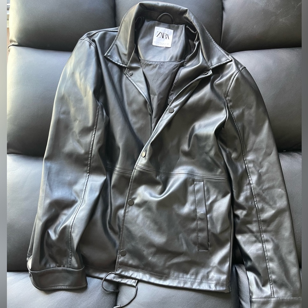 Leather Jacket Zara
